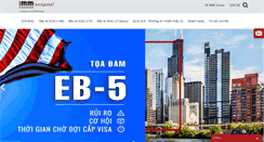 Desktop Screenshot of immigration.com.vn
